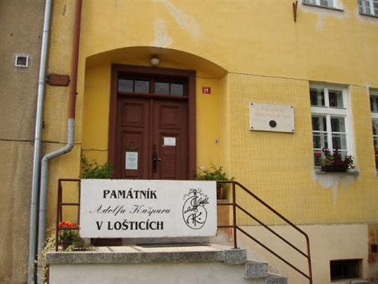 Památník Adolfa Kašpara Loštice