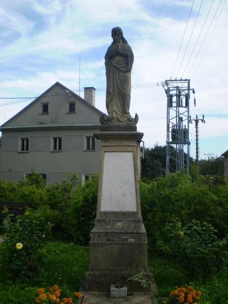 socha P.Marie v Pavlově