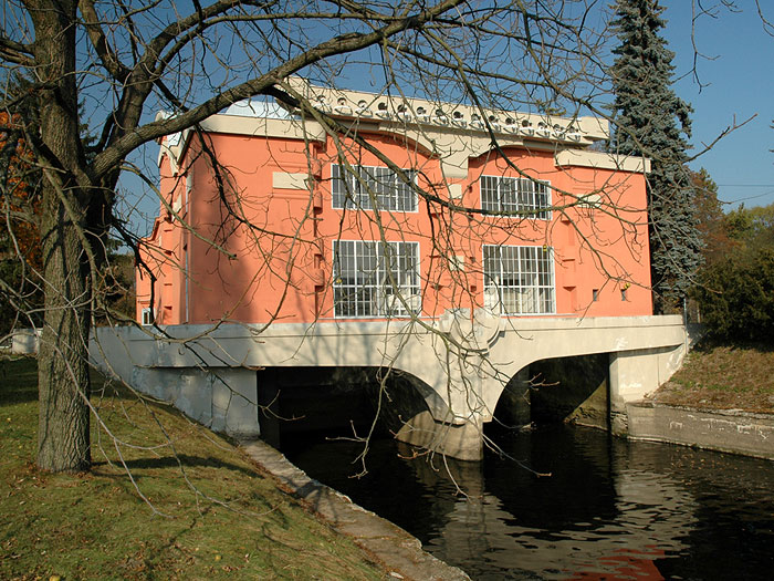Vodní elektrárna v Háji - Třeština